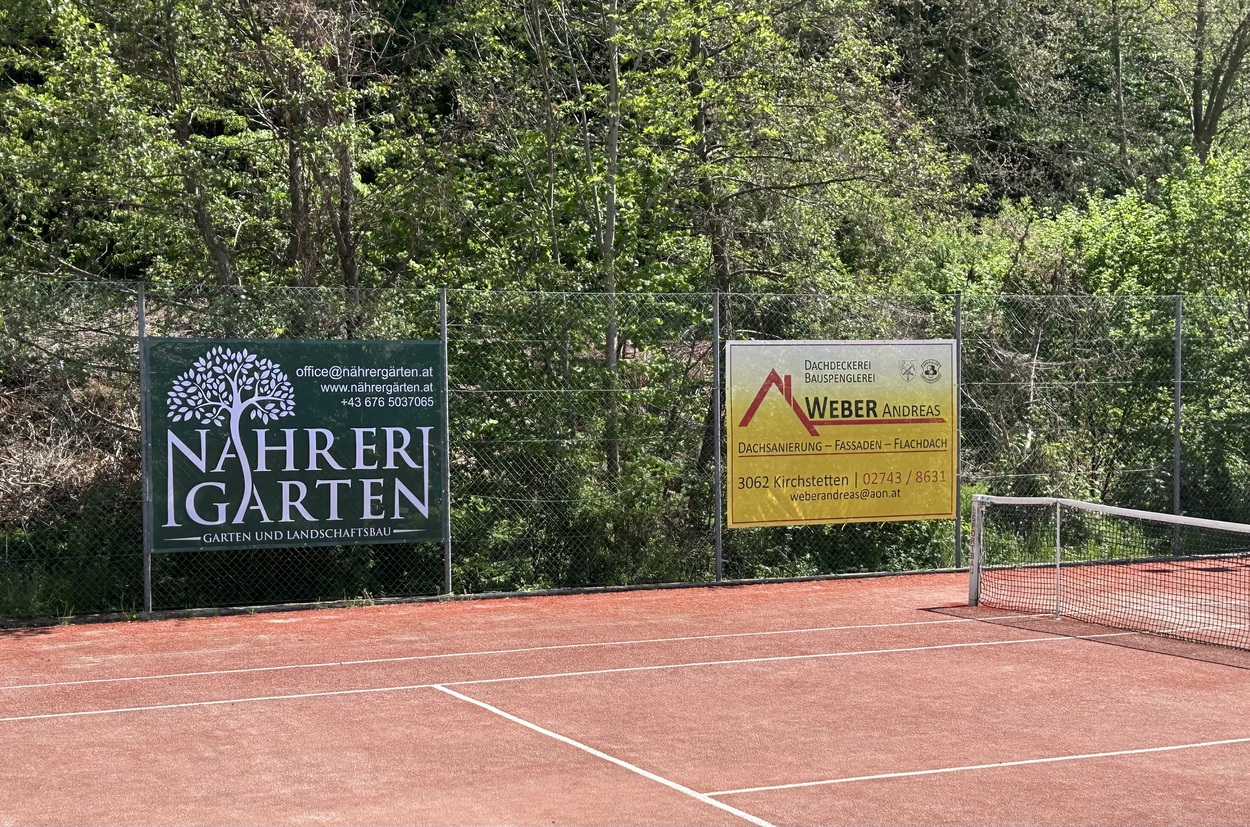 Auch neue Sponsoren auf Platz C